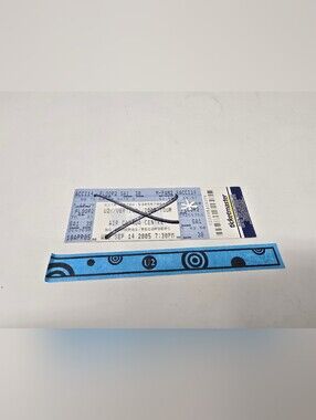 U2 Concert Stub Vintage Y2K Toronto Ticket + Wristband 2005 Vertigo Tour ACC